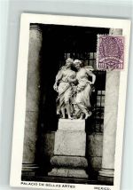 Mexiko City - Palacio de Bellas Artes Ort handschriftlich