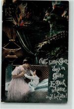 Gebet Kind Mutter Soldat Gefecht Wir bitten Gott Propaganda WK I 1916