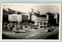 Santander - Avenida Alfonso XIII. und Post Oldtimer Straßenbahn
