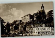 1 O9930 Adorf , Vogtl - Kirche St. Michaelis Gasthaus Zum Rüdesheimer