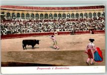 Preparando a Banderillas Stierkampf Motiv Spanien