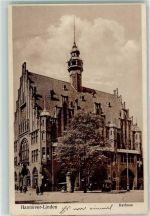 30159 W3000 Linden - Rathaus Litfaßsäule