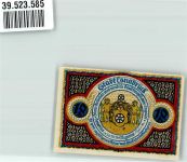 49074 W4500 Osnabrück 1921 Notgeldschein Gutschein über 10 Pfennig Stadthauptkasse Osnabrück Möserhaus