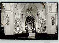 59872 W5778 Eversberg , Kr Meschede FOTO KEINE AK Kirche Inneres Ort handschriftlich