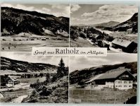 87509 W8970 Ratholz i Allgäu Foto AK