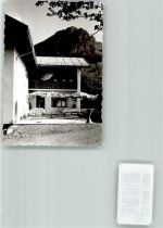 87541 W8973 Hindelang FOTO KEINE AK Gasthaus Hahn im Korb Ort handschriftlich Foto Original aus Archiv eines Ansichtskartenverlags