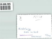 87541 W8973 Hindelang FOTO KEINE AK Gasthaus Hahn im Korb Ort handschriftlich Foto Original aus Archiv eines Ansichtskartenverlags