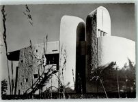 70250 Ronchamp Foto AK Kirche Notre Dame du Haut