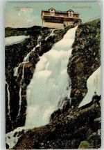 Bedrichov Friedrichswald 1908 - Hüttenstempel Elbfallbaude