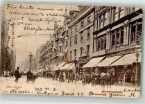 Birmingham 1907 Gebrauchsspuren New Street Handlung Kutsche