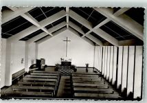 45549 W4322 Obersprockhövel Foto AK Ev. Kirche