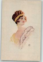Frau SB Excelsior 2874 Glamour Künstlerkarte