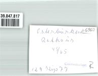 74706 W6960 Osterburken FOTO KEINE AK Rathaus Ort handschriftlich Foto Original aus Archiv eines Ansichtskartenverlags