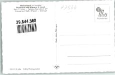 76599 W7566 Weisenbach , Murgtal Foto AK Gasthaus Bäckerei zum Hirsch Kirche Murg