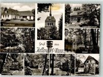 30900 W3001 Mellendorf , Han Foto AK Kreissparkasse Jugendherberge Lönsee Kirche Park Schwanenwik Auto Turm Gruß
