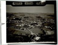 72270 W7292 Obertal , Kr Freudenstadt FOTO KEINE AK Vogelschau Ort handschriftlich Foto Original aus Archiv eines Ansichtskartenverlags