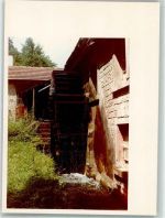 67471 W6738 Elmstein FOTO KEINE AK Wassermühlrad Ort handschriftlich Foto Original aus Archiv eines Ansichtskartenverlags