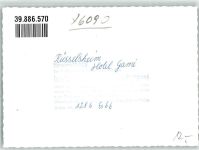 65428 W6090 Rüsselsheim FOTO KEINE AK Hotel Garni Ort handschriftlich Foto Original aus Archiv eines Ansichtskartenverlags