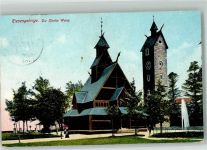 Krummhübel Karpacz 1916 - Kirche Wang