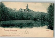 99706 O5400 Sondershausen , Thür 1901 Foto AK Schloss
