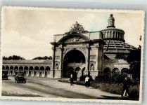 1020 Wien 2. Bezirk, Leopoldstadt Foto AK Auto Rotunde Denkmal