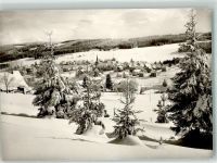 78136 W7745 Schonach im Schwarzwald Winter mit Kirche St. Urban