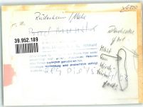 55593 W6551 Rüdesheim , Kr Bad Kreuznach FOTO KEINE AK mit Fernmeldeturm Foto Original aus Archiv eines Ansichtskartenverlags Ort handschriftlich