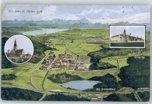 86922 W8919 Eresing Gebrauchsspuren Erz-Abtei St. Ottilien