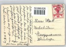 84359 W8346 Simbach a. Inn - Kirche, Ortsansicht