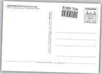 57392 W5948 Oberkirchen , Sauerl - Kirche Gedenkstein Strassenbilder