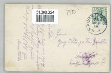 88400 W7950 Biberach an der Riß 1910 - Hausansicht Wasserheilanstalt