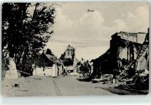 83149 Bras - Feldpost zerstörte Stadt