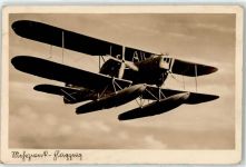 Wassertank Flugzeug Flugwesen WK II Foto AK