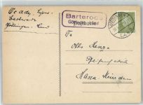 37139 W3404 Barterode - Landpoststempel