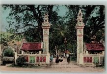Hanoi - Entree de la Pagode Balny