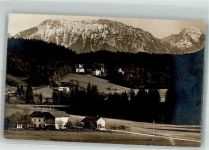 83313 W8227 Bad Adelholzen , Kr Traunstein, Oberbay 1922 Privatfoto AK Panorama des Ortes Ort handschriftlich