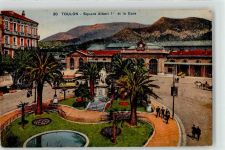 83000 Toulon - Bahnhof Denkmal Straßenbahn
