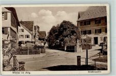 88171 W8999 Weiler-Simmerberg - Strassenpartie