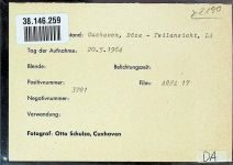 27472 W2190 Döse FOTO KEINE AK Foto montiert auf Karton