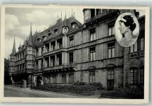 Luxembourg Luxemburg Gebrauchsspuren Schloss Le Palais Grand-Ducal