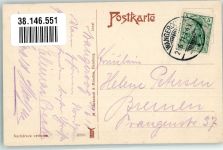 26486 W2946 Nordseeheilbad Wangerooge 1911 - Strandpromenade