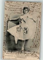 Lucia Ravello Spitzentänzerin Ballett 1904 Foto AK