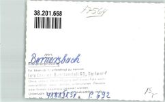 76596 W7564 Bermersbach , Murgtal - Foto Original aus Archiv eines Ansichtskartenverlags