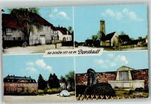 38312 W3344 Dorstadt - Herrenhaus VW Käfer Ehrenmal Kirche Fahrrad