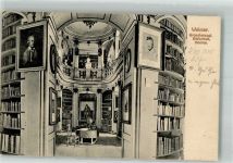 O5300 Weimar , Thür Großherzogliche Bibliothek Inneres Bibliothek Foto AK