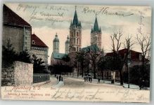 06618 O4800 Naumburg Saale 1902 Foto AK Dom