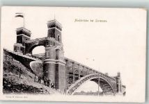 24161 W2303 Levensau - Hochbrücke über dem Kaiser-Wilhelm-Kanal Verlag Dieterle