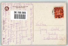No. 760 Zwei tuschelnde junge Frauen Künstlerkarte Reinthal u. Newman 1921 Gebrauchsspuren