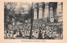 Oetigheim in Baden. Volksschauspiele. Menschenmenge ungelaufen Gute Erhaltung.