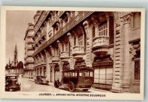 65100 Lourdes Foto AK Omnibus Auto Hotel Moderne Soubirous